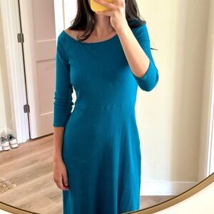 NWT‎ Free People Beach Ribbed Wide Neck Dress